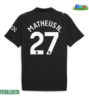 Manchester City Matheus Nunes #27 Bortatröja 2025-26 Kortärmad
